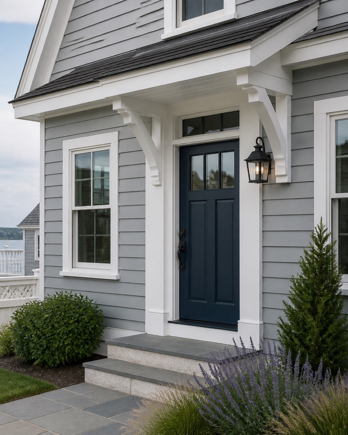 Renovated residential exterior reflecting Keyport's coastal housing character
