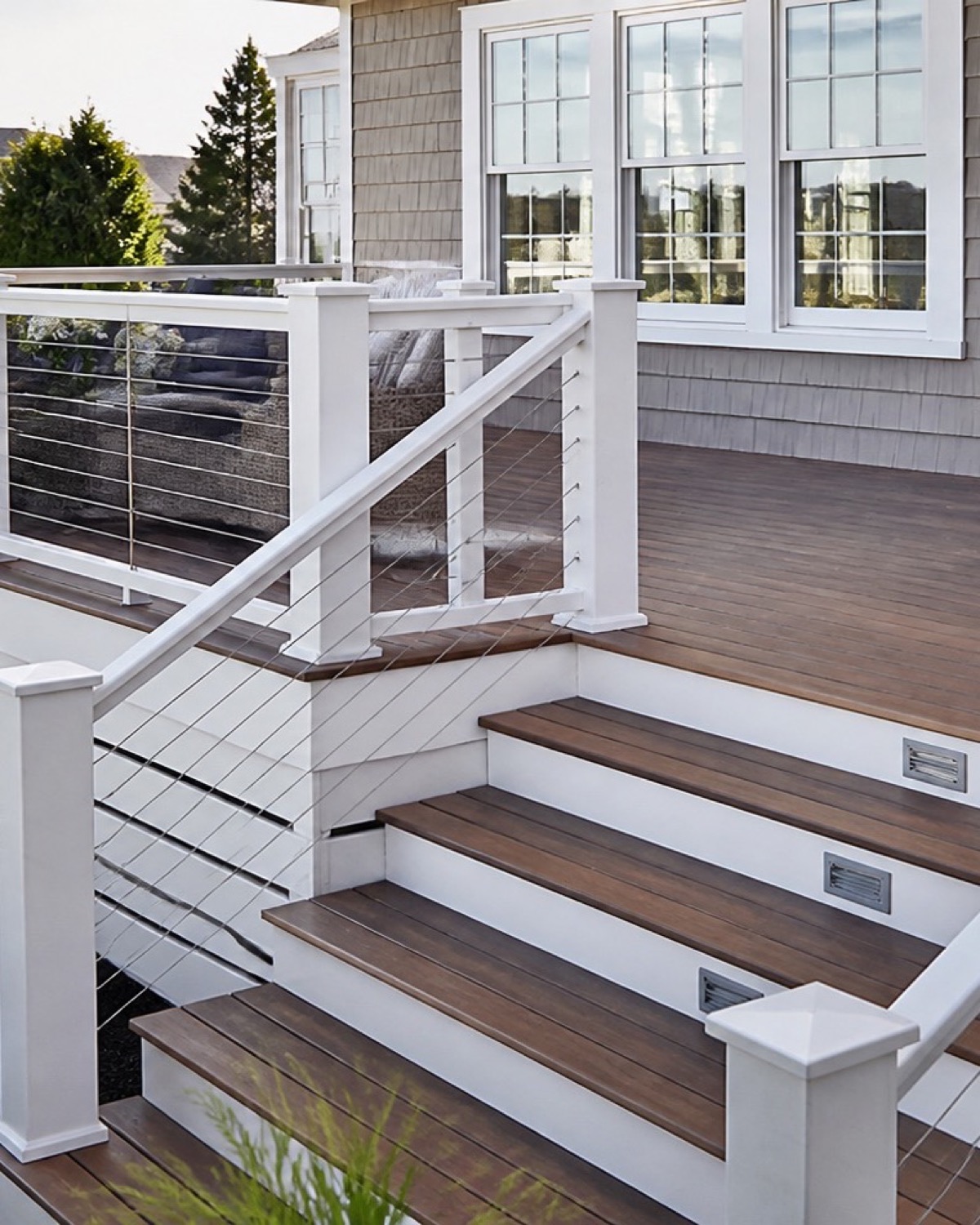 Detailed deck builder work in a Keyport-area home