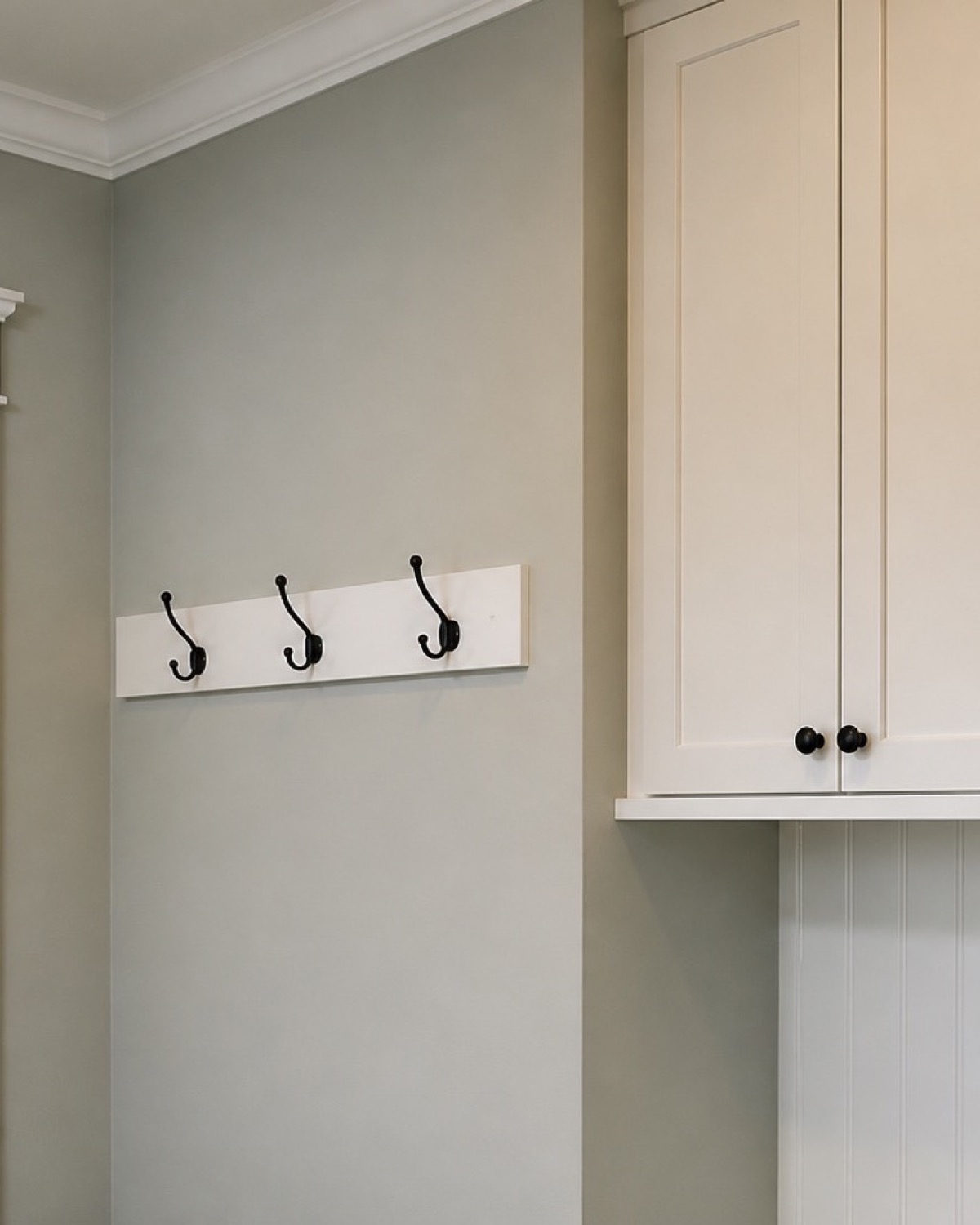 Detailed handyman services work in a Keyport-area home