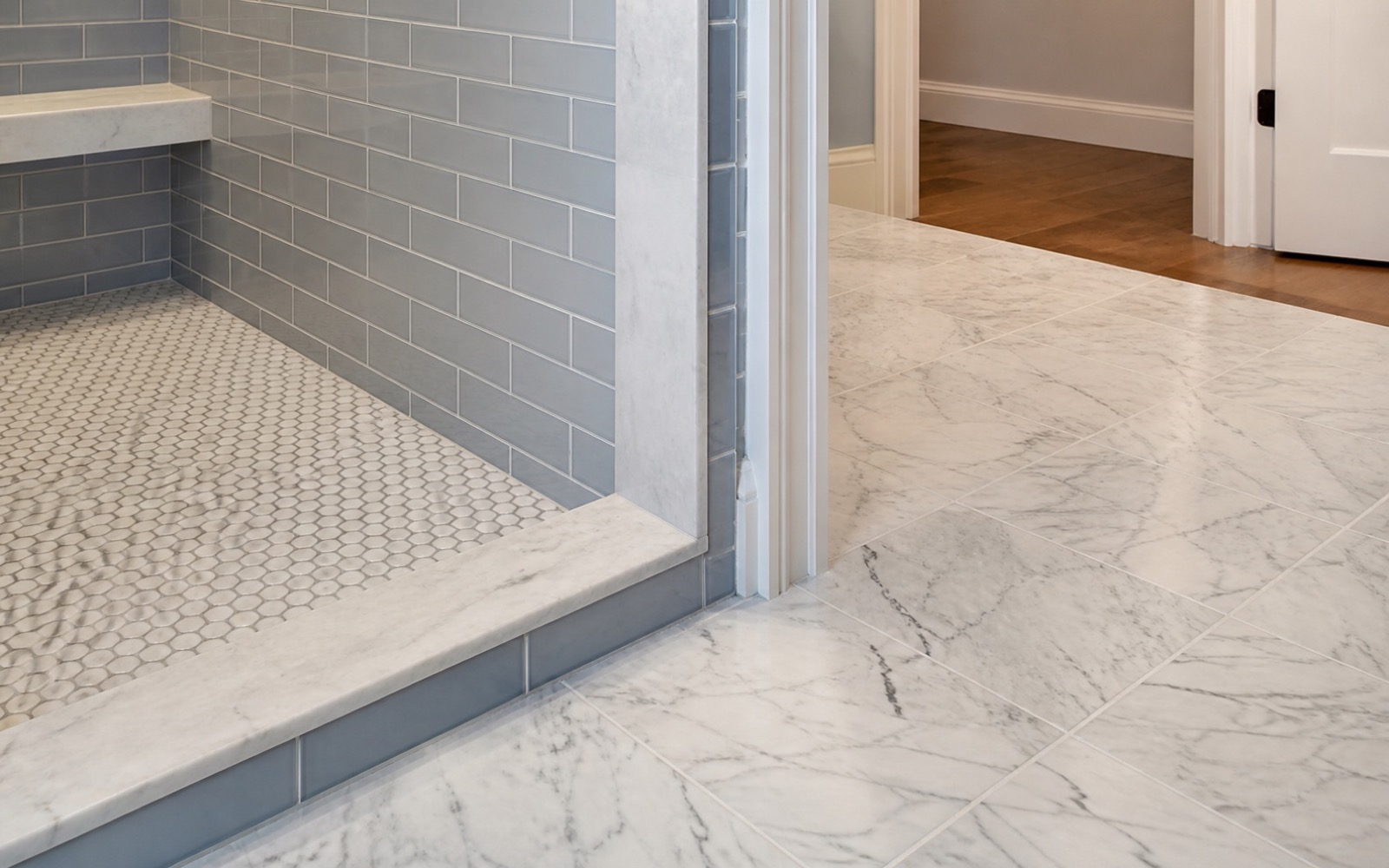 Balanced kitchen backsplash tile with clean grout lines